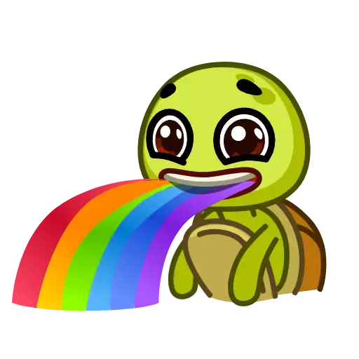 Стикер Turtle - 1