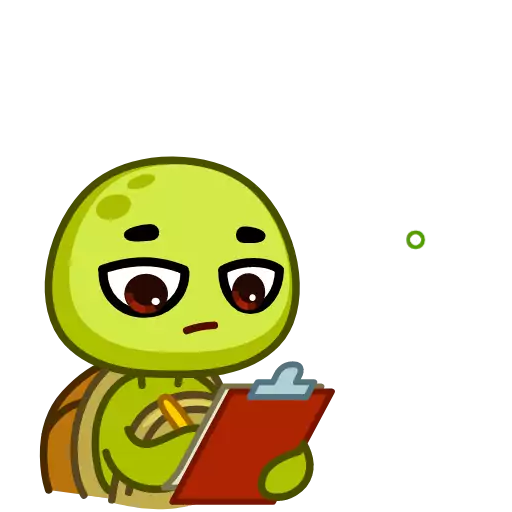 Sticker Turtle - 1