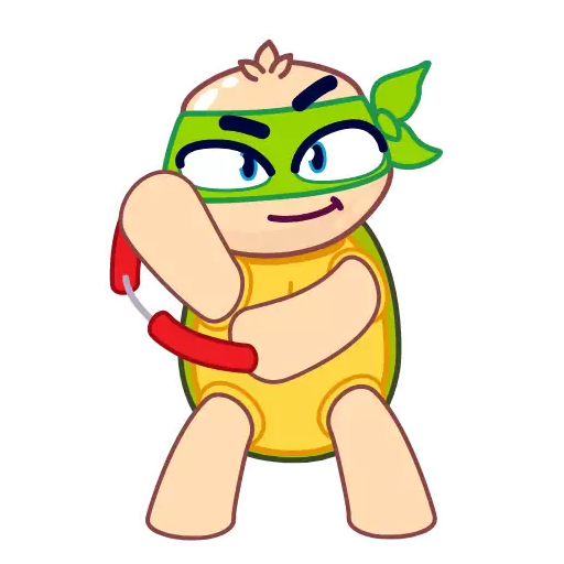Стикер Turtle_AFilinkov - 1
