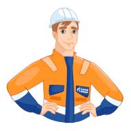 Стикер Вахтовик-затейник - 2