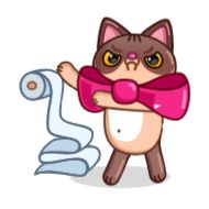 кошка фигура животного эскиз