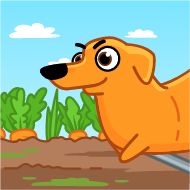 Стикер Морковчик @FOXDIZIGNERLIFE - 9