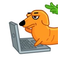 Стикер Морковчик @FOXDIZIGNERLIFE - 6