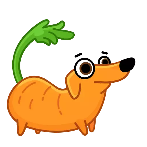 Sticker VovchikmMorkovchik - 1