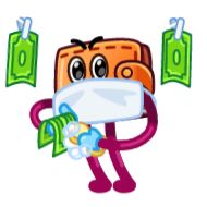 Стикер 90s Wallet - 10