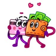 Стикер 90s Wallet - 9