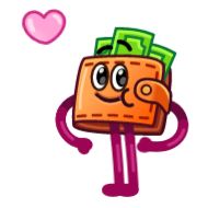 Стикер 90s Wallet - 8