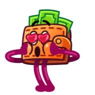 Стикер 90s Wallet - 7