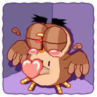 Sticker Wally the Owl - 1