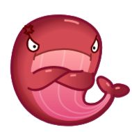 Стикер Ton Whales Animated - 5