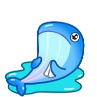 Стикер Ton Whales Animated - 4
