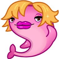 Стикер Ton Whales Animated - 1