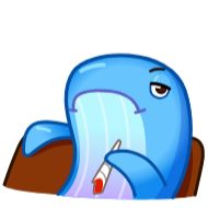 Стикер Ton Whales Animated - 0