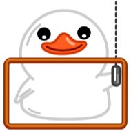 Стикер White Duck :: @stickers_chaos - 3