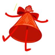 Sticker Xmas Bell - 8