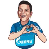 Sticker Зенит & Газпромбанк - 7