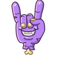 Sticker Zombie Hand - 7