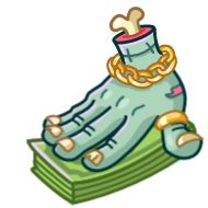 Sticker Zombie Hand - 1