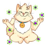 Стикер yoga (@adhi_yogi) - 2