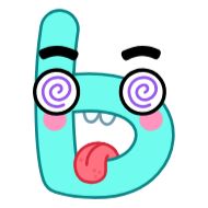 Стикер Алфавит • @TgSticker - 2