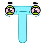 Стикер Алфавит • @TgSticker - 1