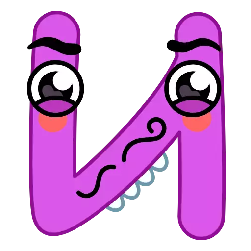 Sticker alfavitok - 1