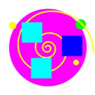 графика красочность круг