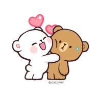 Стикер Animated: Milk and Mocha Bears #2 - 11