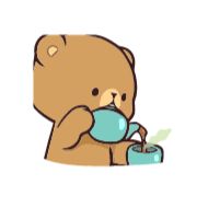 Стикер Animated: Milk and Mocha Bears #2 - 8