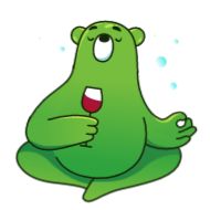 Стикер Midori Kuma animated - 10