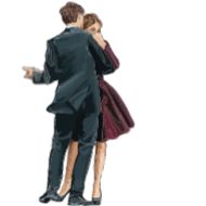 Человек одежда обувь