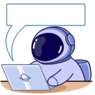 Sticker Космонавт @bayerkira @TgSticker - 2