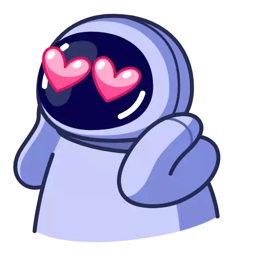 Стикер astronaut_by_MoiStikiBot - 1