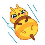 Стикер Пчёлка - @TgSticker - 5