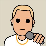 Стикер Be famous @stickersb2b - 11