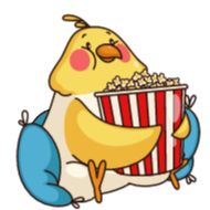 Sticker Birdie the Parrot  @TgSticker - 9