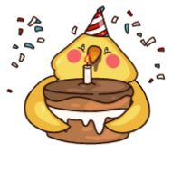 Sticker Birdie the Parrot  @TgSticker - 5