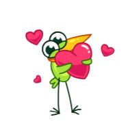 Стикер Птенец • @TgSticker - 11