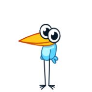 Стикер Птенец • @TgSticker - 10