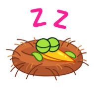 Стикер Птенец • @TgSticker - 7