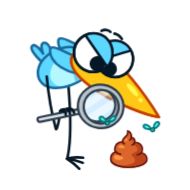 Стикер Птенец • @TgSticker - 5