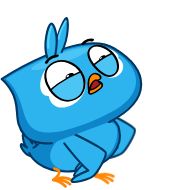 Стикер Птенец • @TgSticker - 10