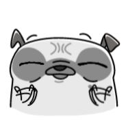 Стикер Мопс Борис (@TgSticker) - 11