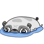 Стикер Мопс Борис (@TgSticker) - 2