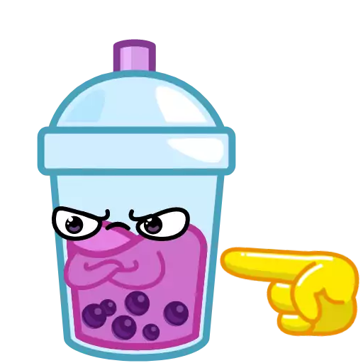 Стикер bubbletea_vk - 1