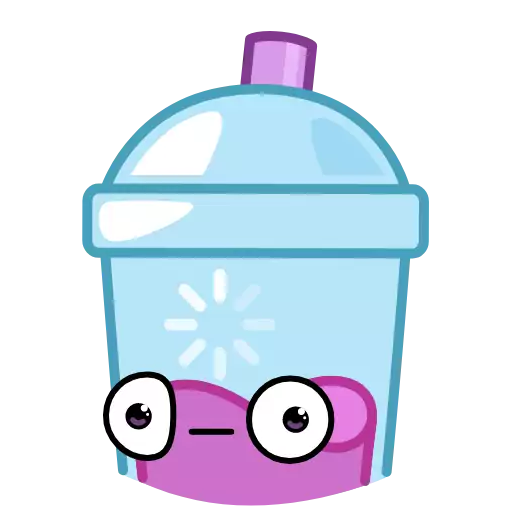 Sticker bubbletea_vk - 1