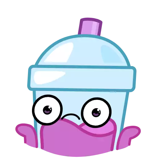 Sticker bubbletea_vk - 1