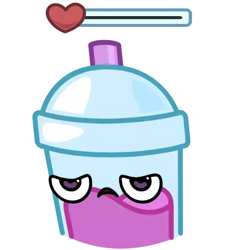 Sticker bubbletea_vk - 1