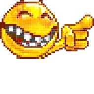 пиксел клипарт жёлтый