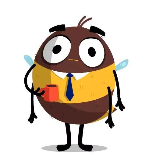 Sticker bumblebee_vk - 1